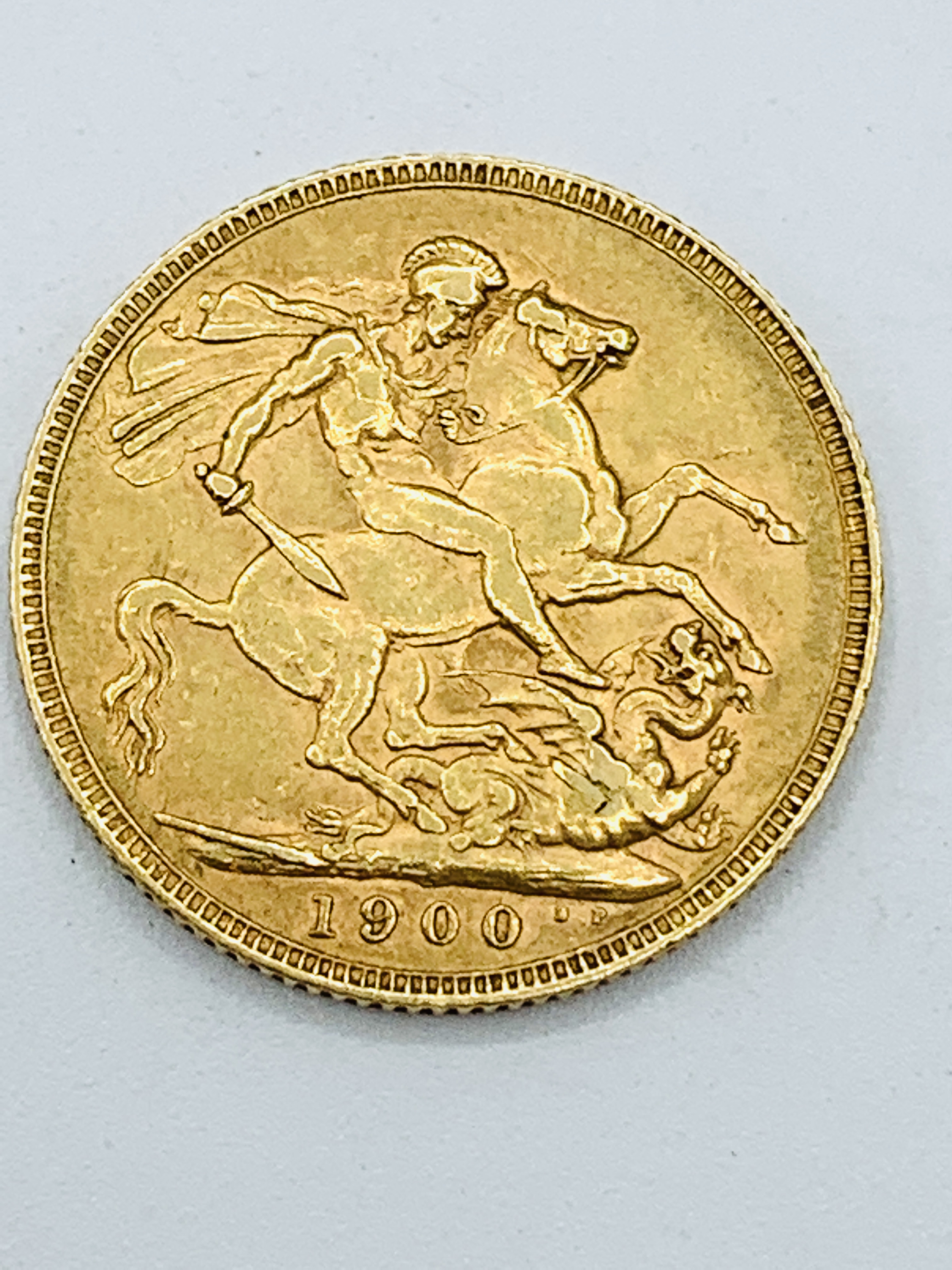 1900 Gold Sovereign