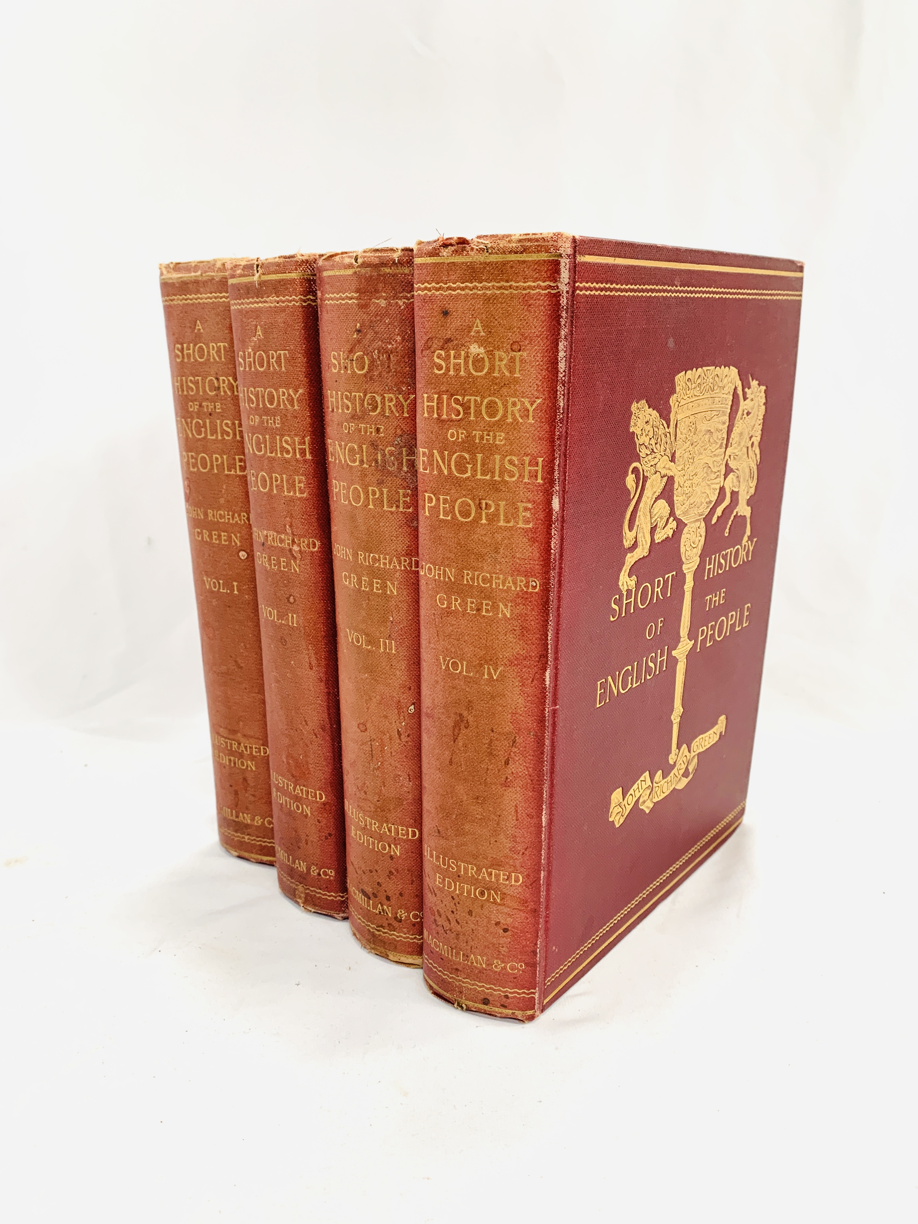 A Short History of the English People by J R Green, published 1893