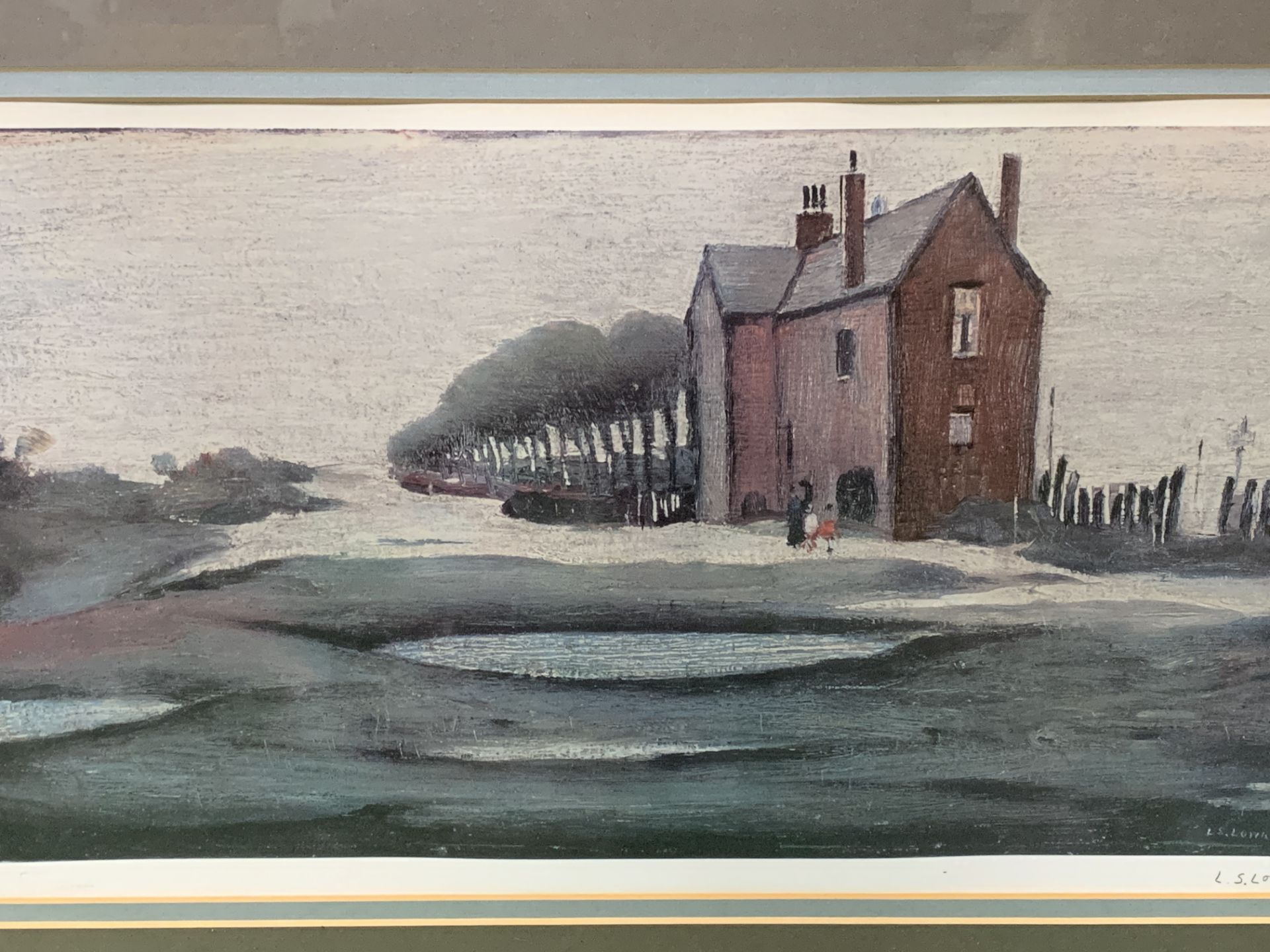 Fine Art Guild Limited Edition Print by L.S. Lowry 'The Lonely House'
