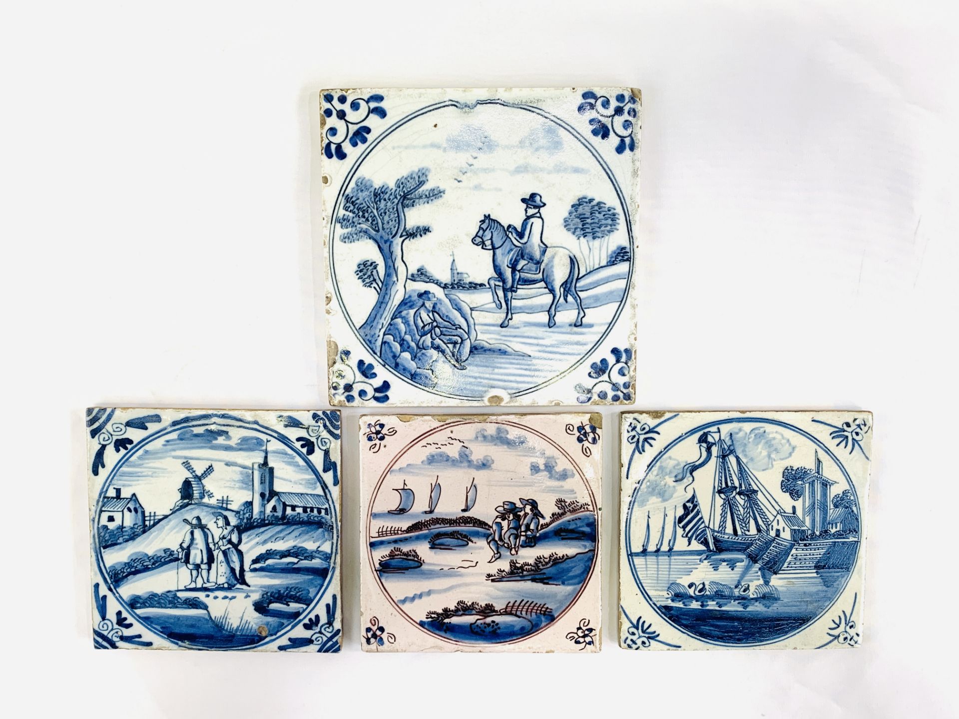 A collection of Delft tiles - Image 3 of 6