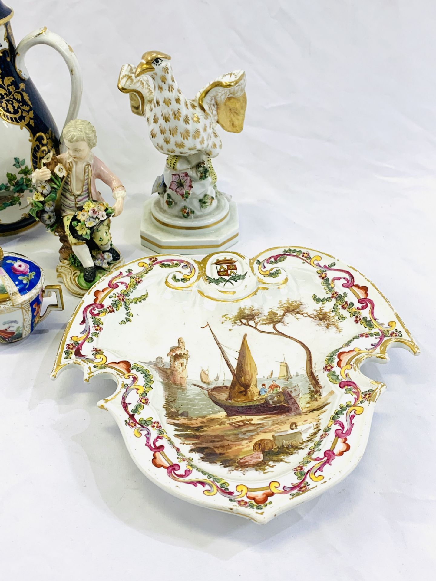 A collection of continental porcelain - Image 3 of 5