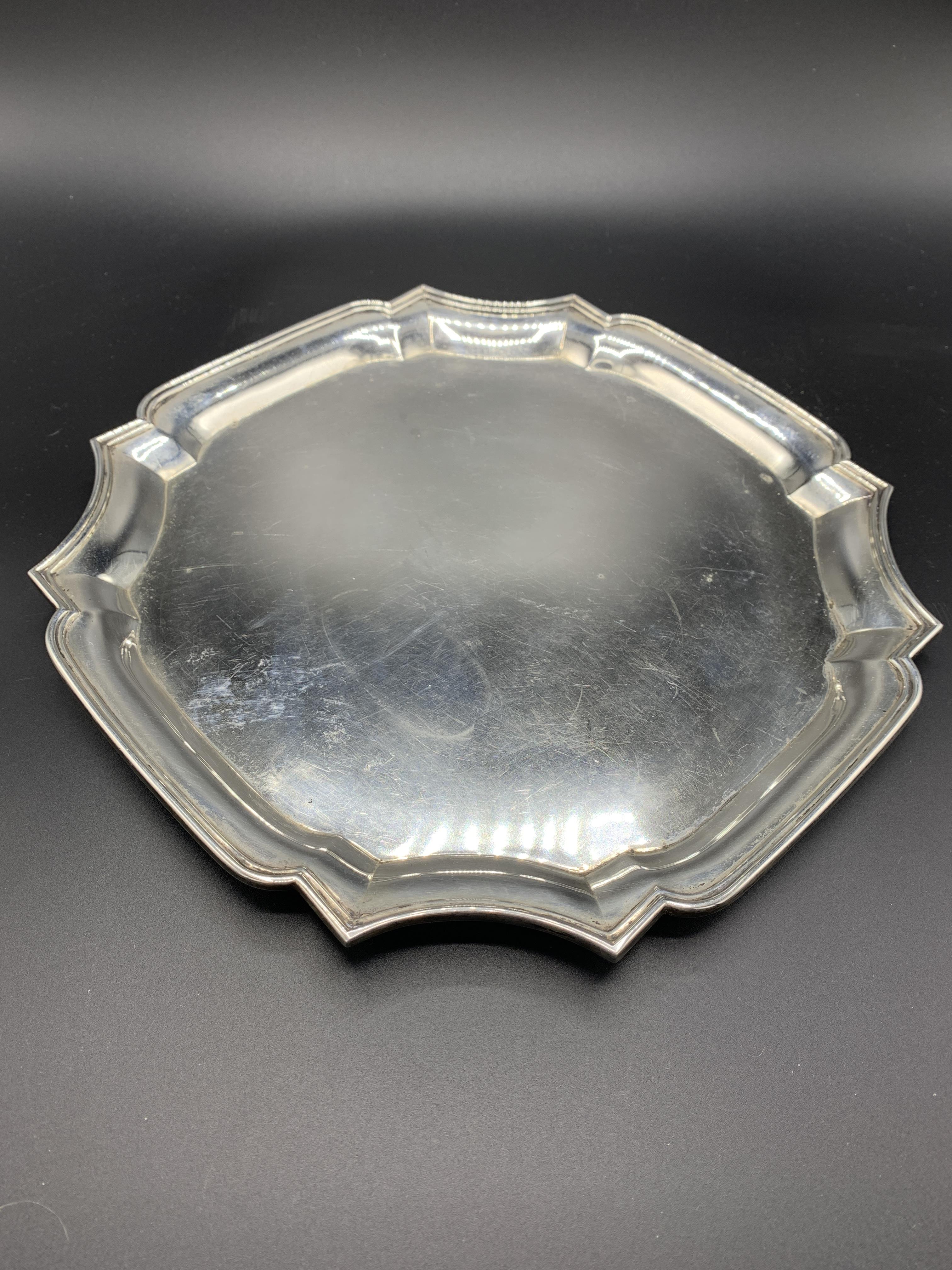 American made sterling silver tray - Image 3 of 3