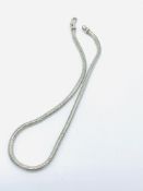925 silver rope necklace