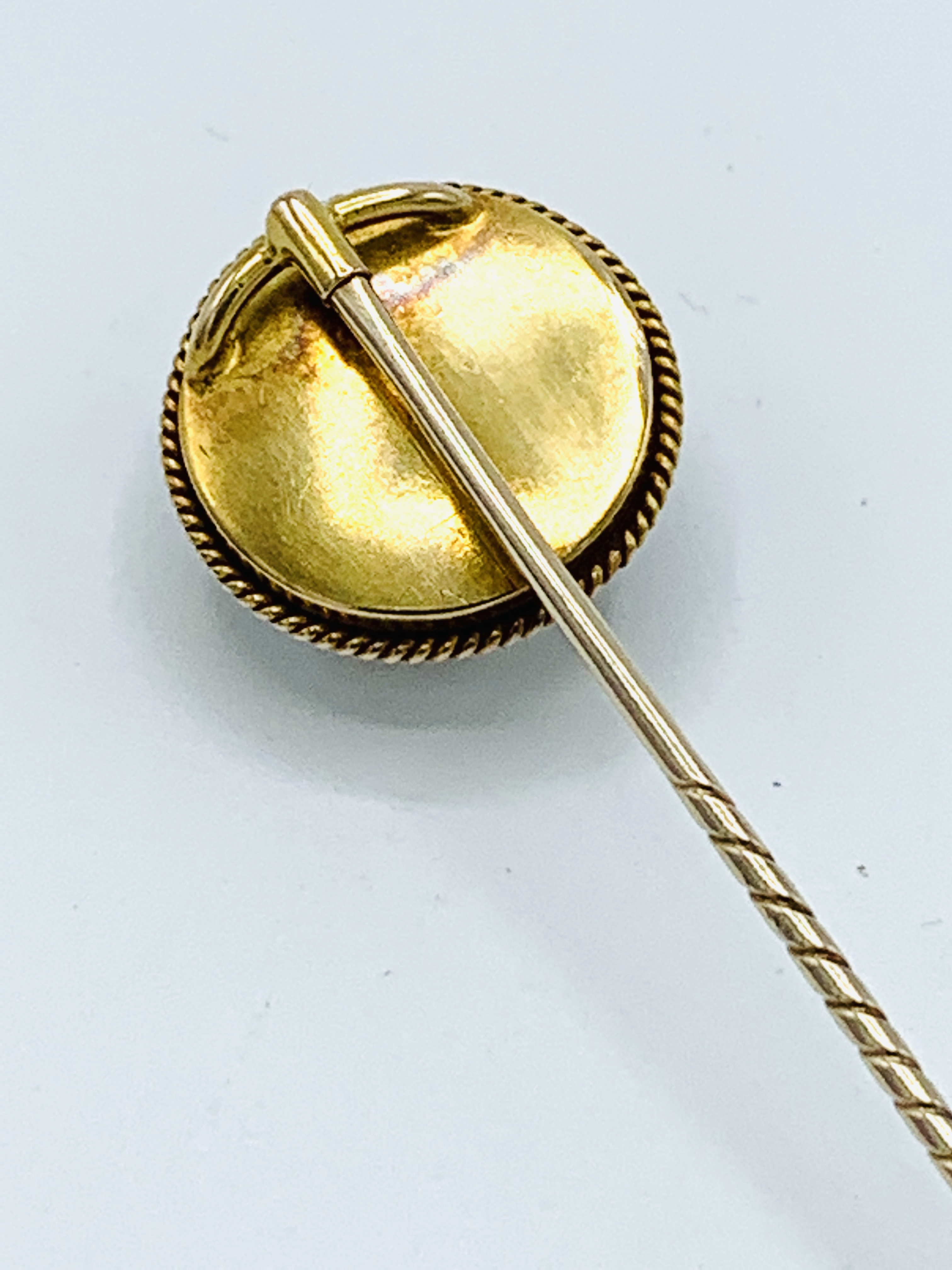 Edwardian Essex crystal stick pin - Image 3 of 4