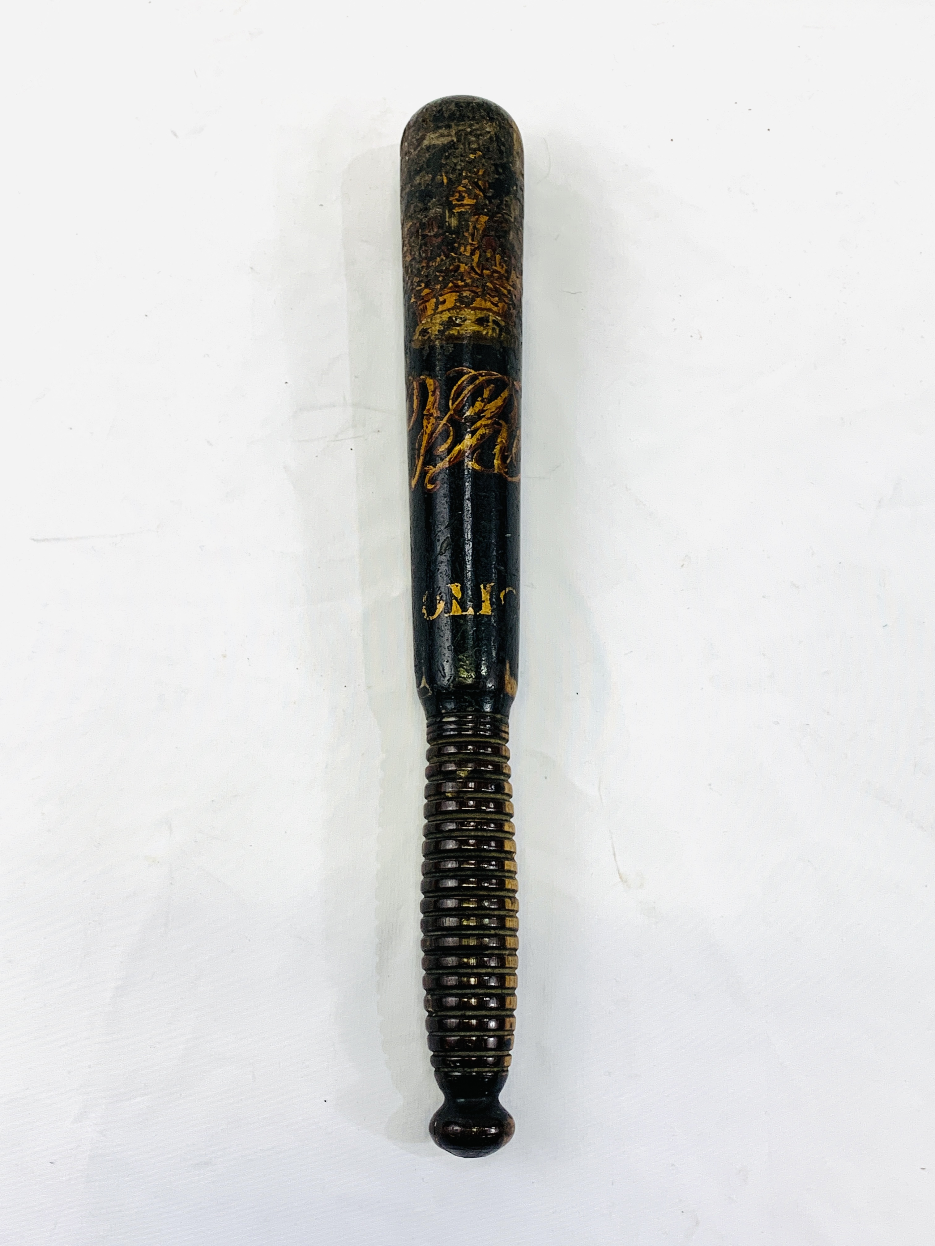 A Victorian police truncheon - Image 2 of 5