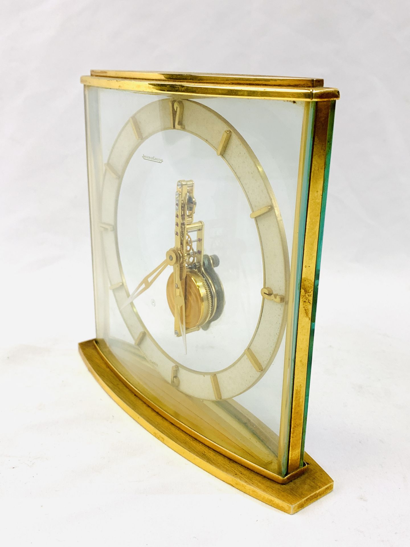 A brass carriage clock - Image 3 of 9