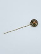 Edwardian Essex crystal stick pin