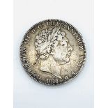 1818 silver crown