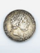 1818 silver crown