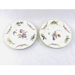 A collection of Meissen cabinet plates