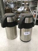 Coffee percolators x2