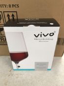16 new Vivo red wine glasses