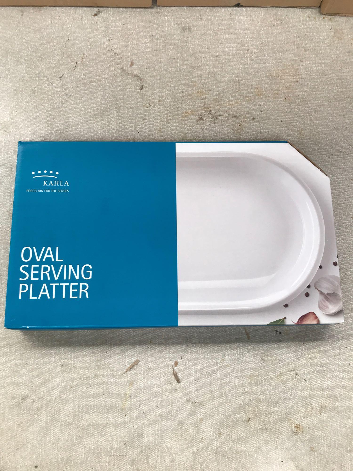 New Kahla oval serving platter x12