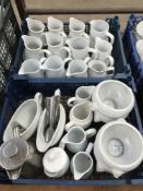 Milk jugs, gravy boats and soup bowls