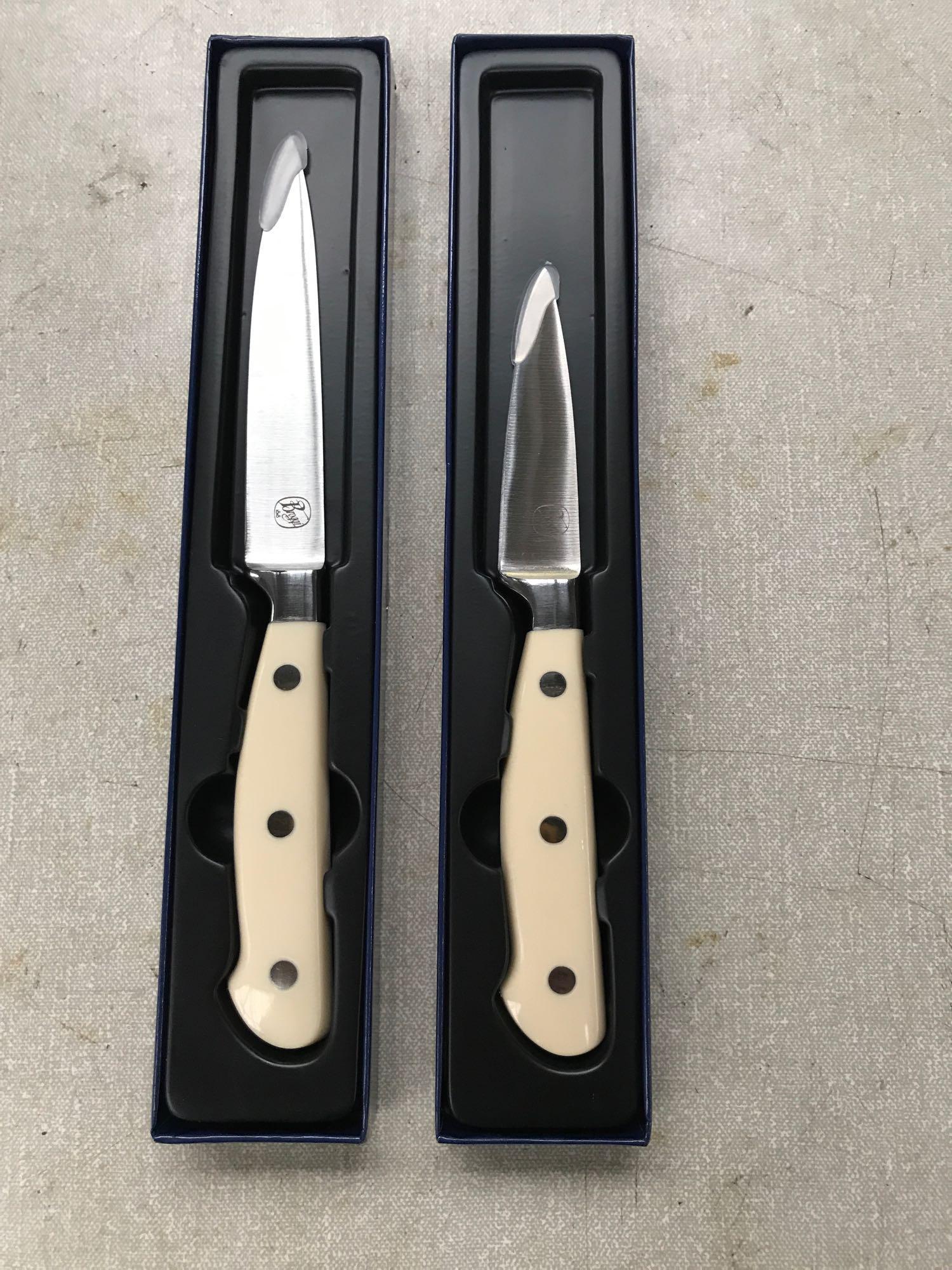 Utility knife and pairing knife