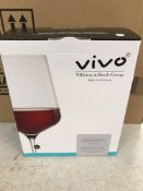 16 new Vivo red wine glasses