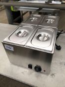 Four pot Bain Marie 240v