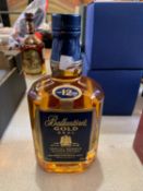 Ballantines Gold Seal 12 years aged