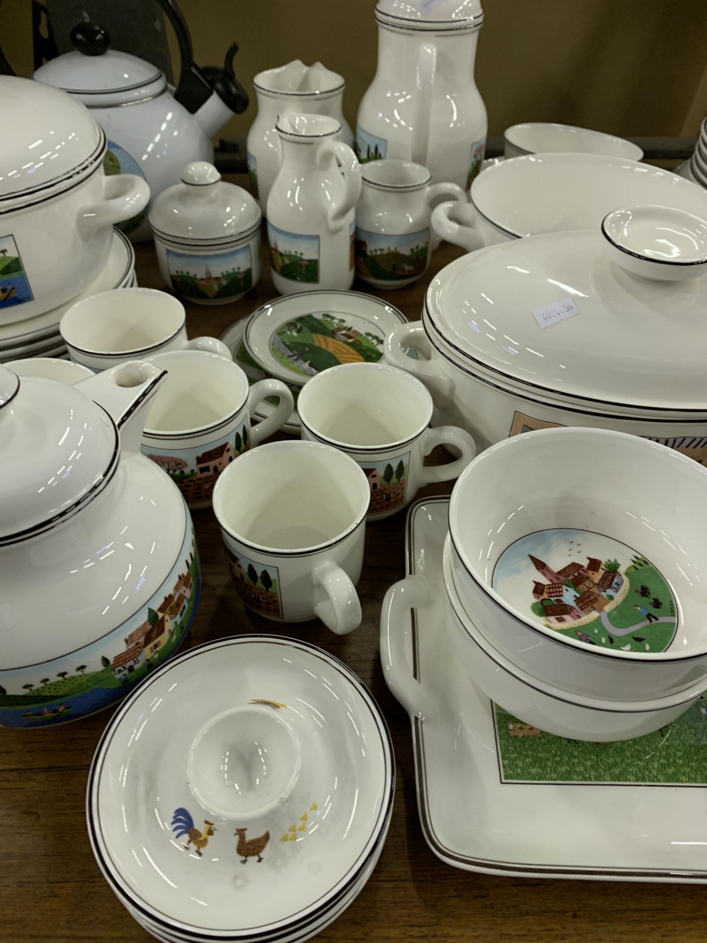 Quantity of Villeroy & Boch "Design Naif" tableware - Image 2 of 7