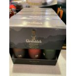 Collection of whisky miniatures, Glenfiddich and Jura