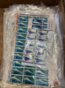 A quantity of sheets of unused GB stamps