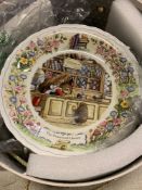 Twelve Wedgewood 'Foxwood Tale' display plates
