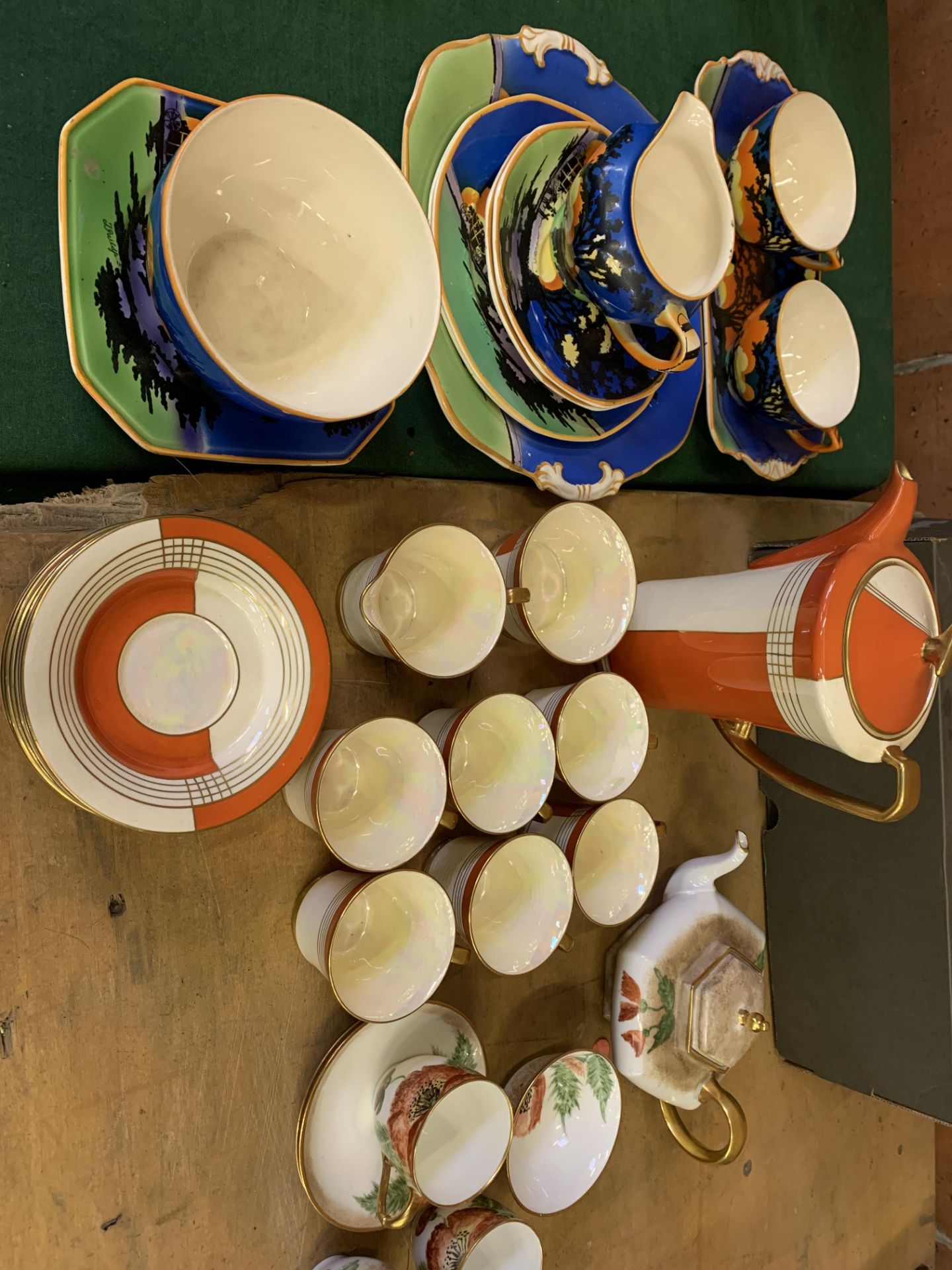 Two Art Deco style part tea sets and another - Image 2 of 7