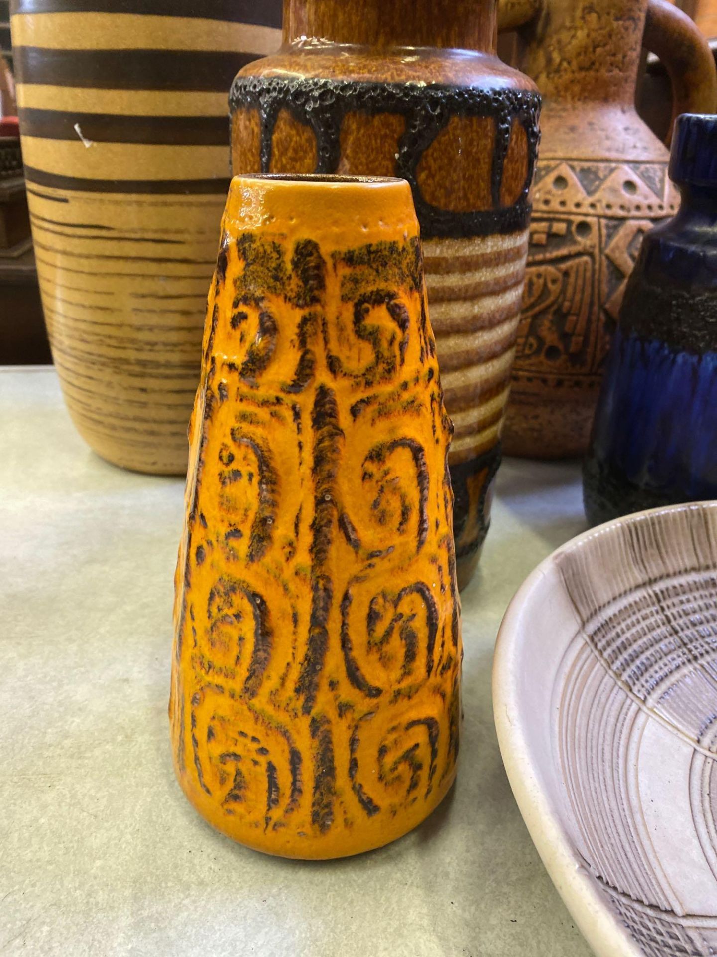 Collection of vases including six German vases - Image 4 of 9