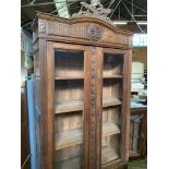 French oak armoire