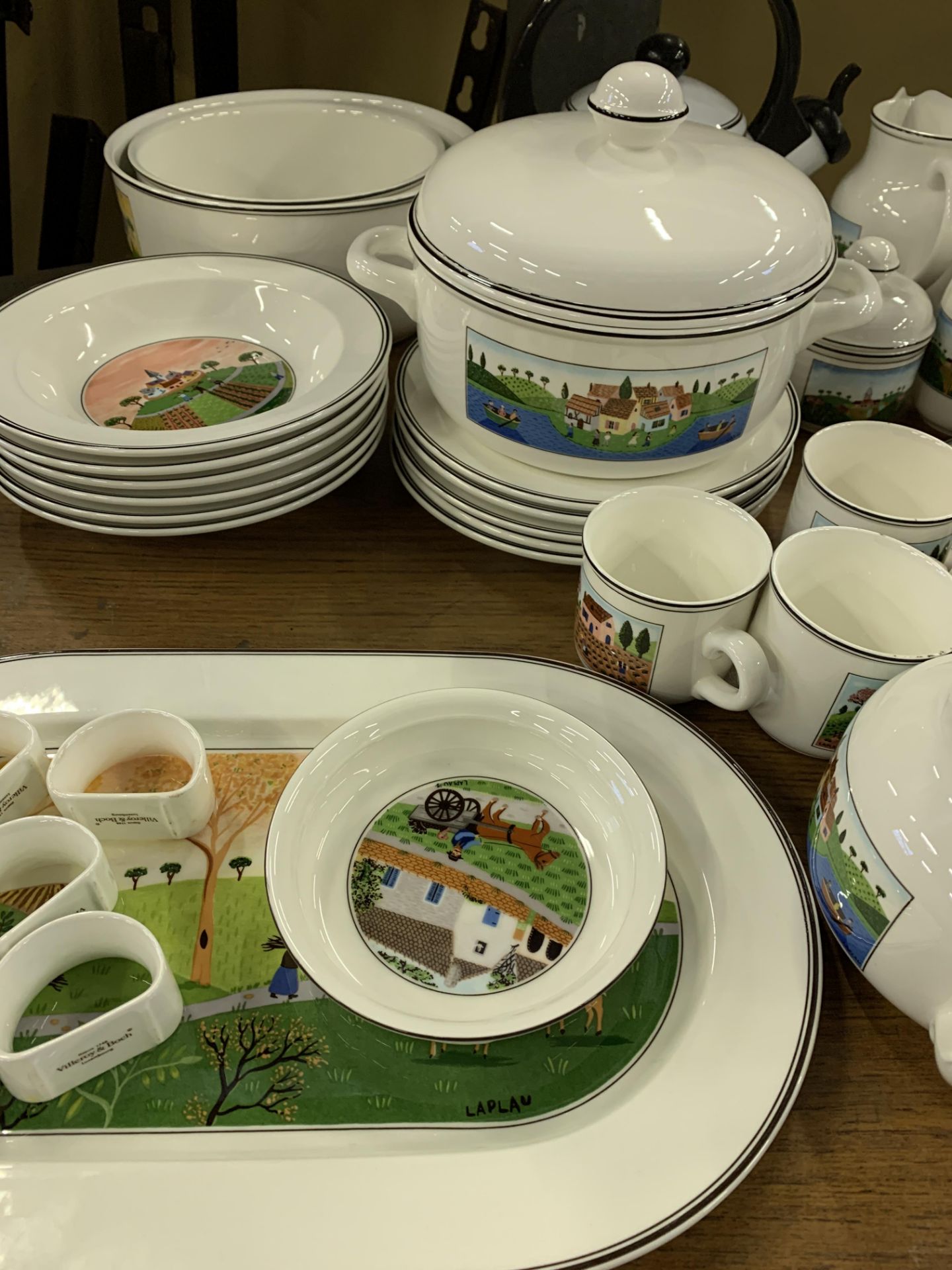 Quantity of Villeroy & Boch "Design Naif" tableware - Image 4 of 7