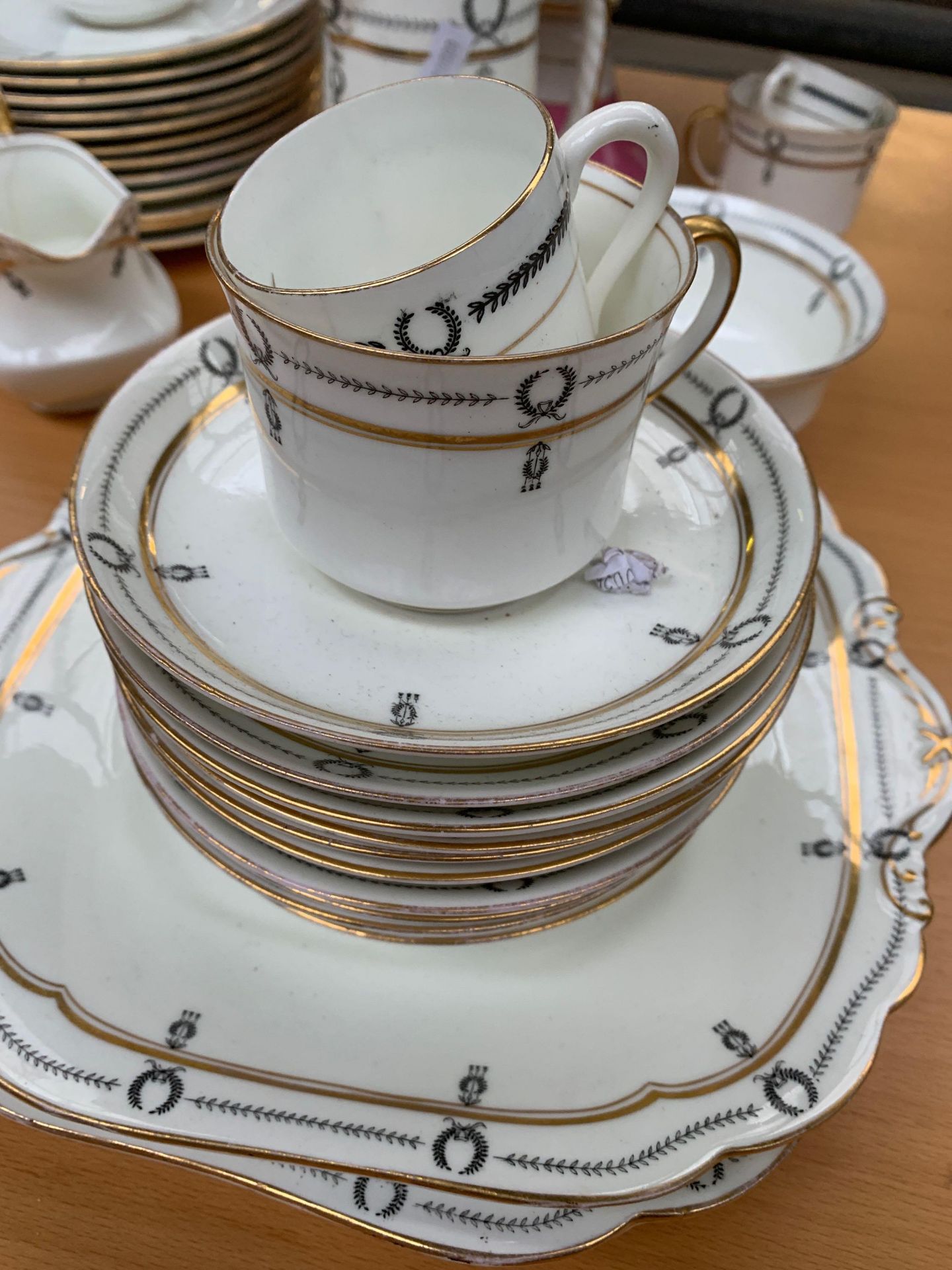 Part Aynsley tea set - Image 4 of 4