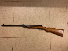 Air rifle, .22 calibre break barrel