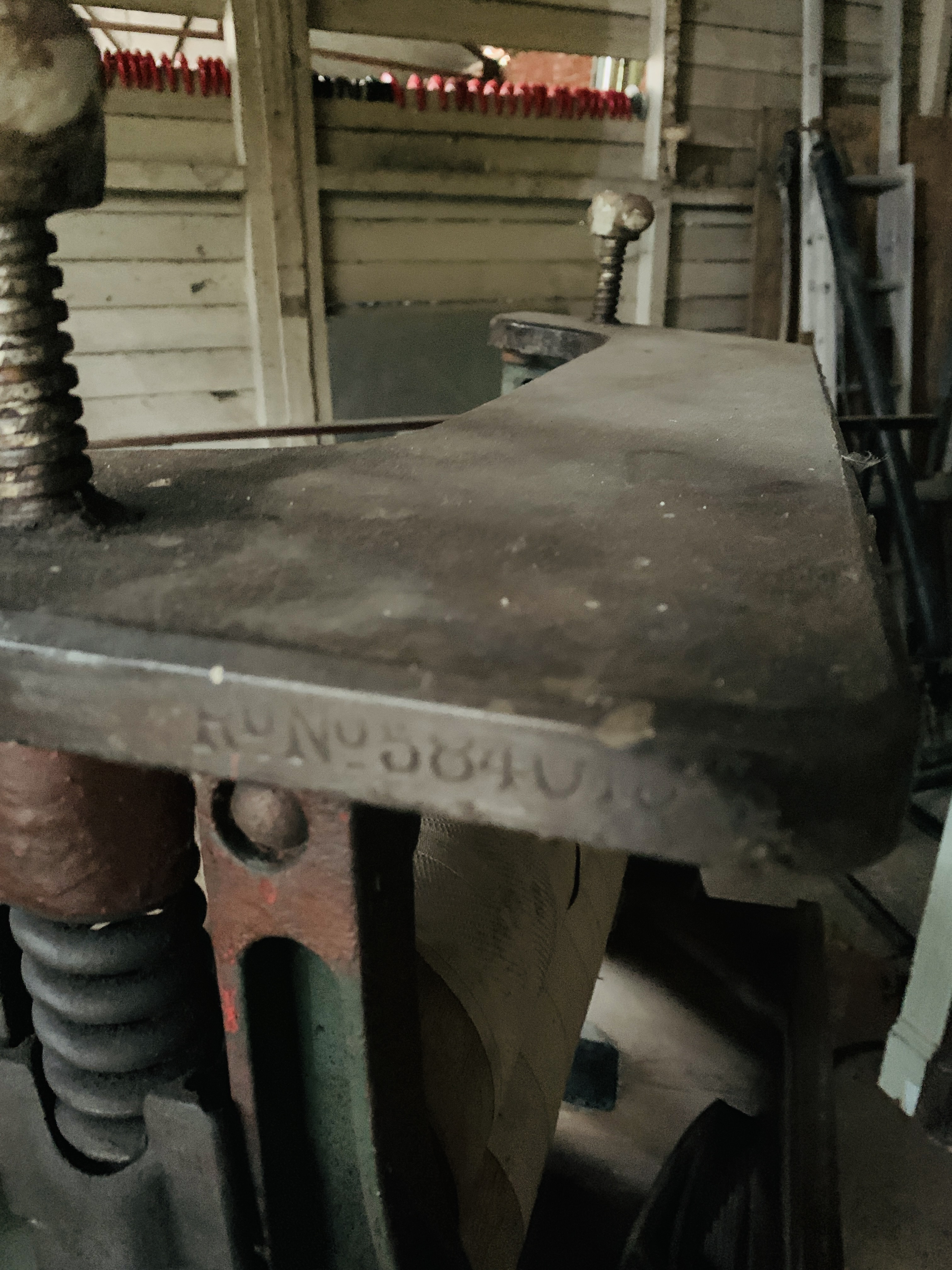 Cast iron and wooden washing machine called "The Chain Dolly Washer" made by Baxendale and Co Ltd - Image 4 of 4