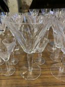 Collection of Waterford crystal glasses