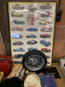 Quantity of motor vehicle memorabilia