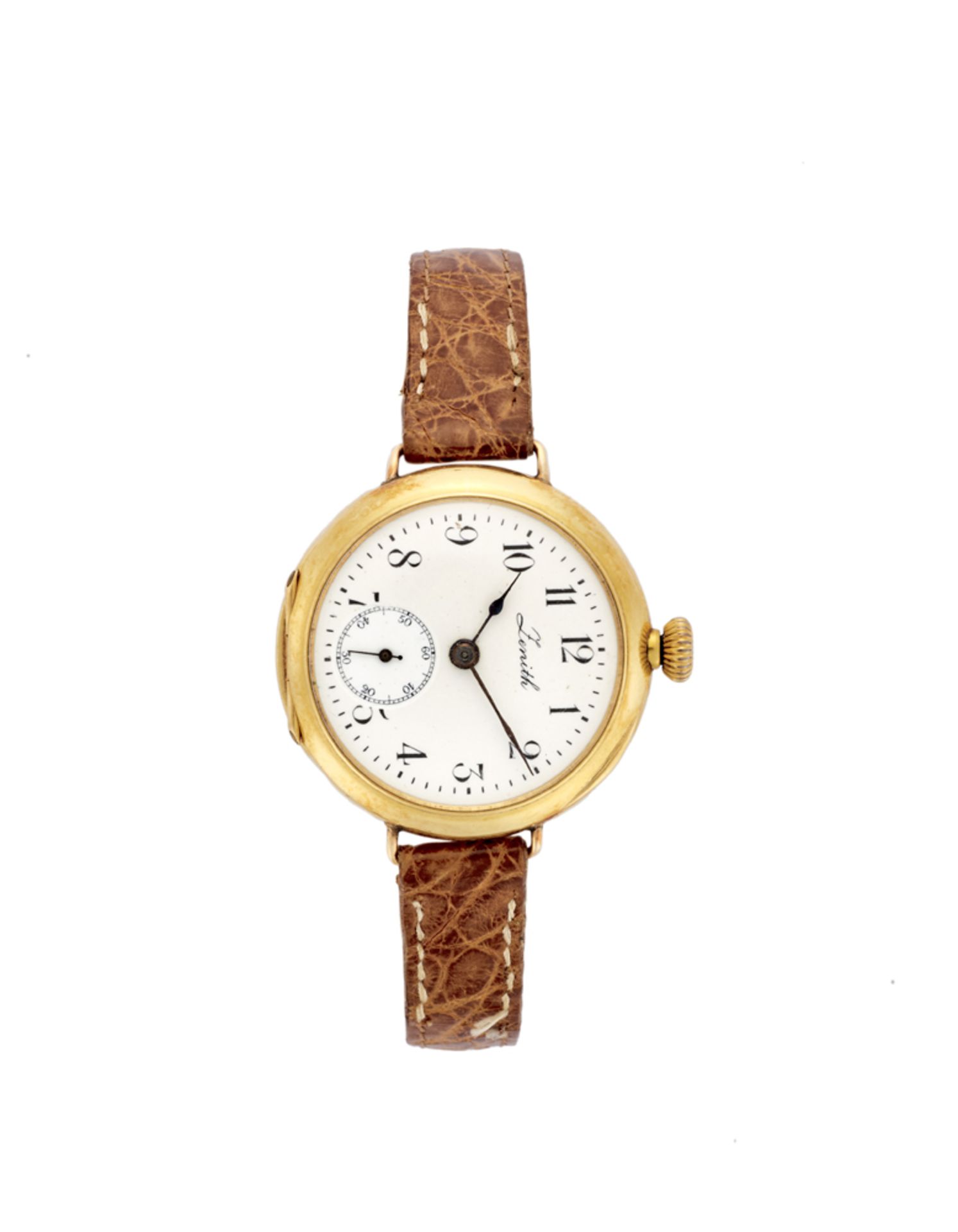 ZENITH<br>Lady's 18K gold wristwatch<br>1920s<br>Dial, movement and case signed<br>Manual wind movem