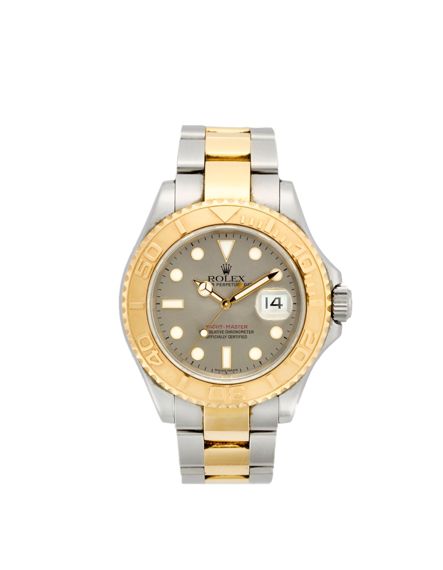 Rolex, Yacht Master Ref. 16623Gent's steel and gold wristwatch1990sDial, movement and case