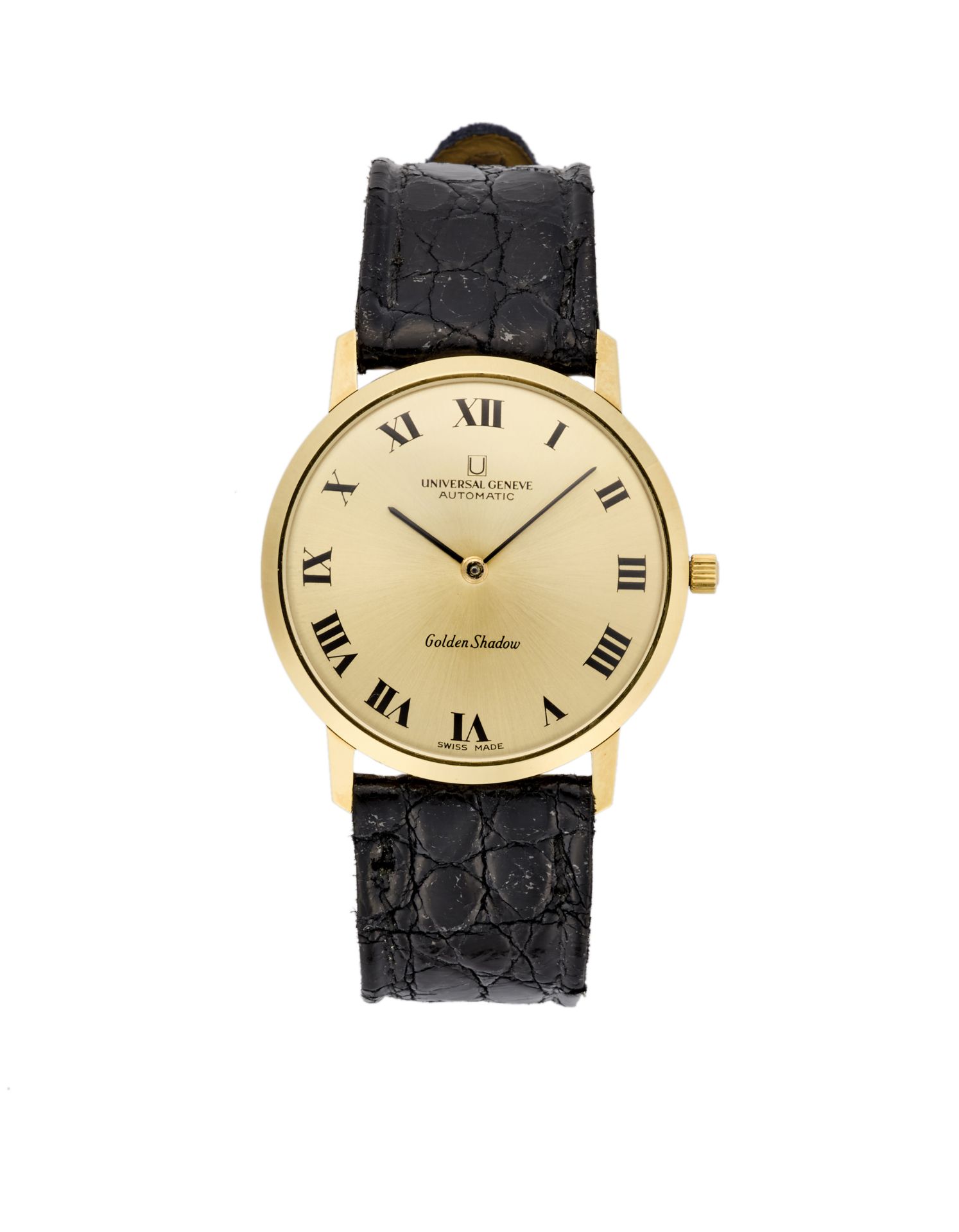 Universal Geneve Ref. 166111Gent's 18K gold wristwatch1960sDial signedAutomatic movementGolden