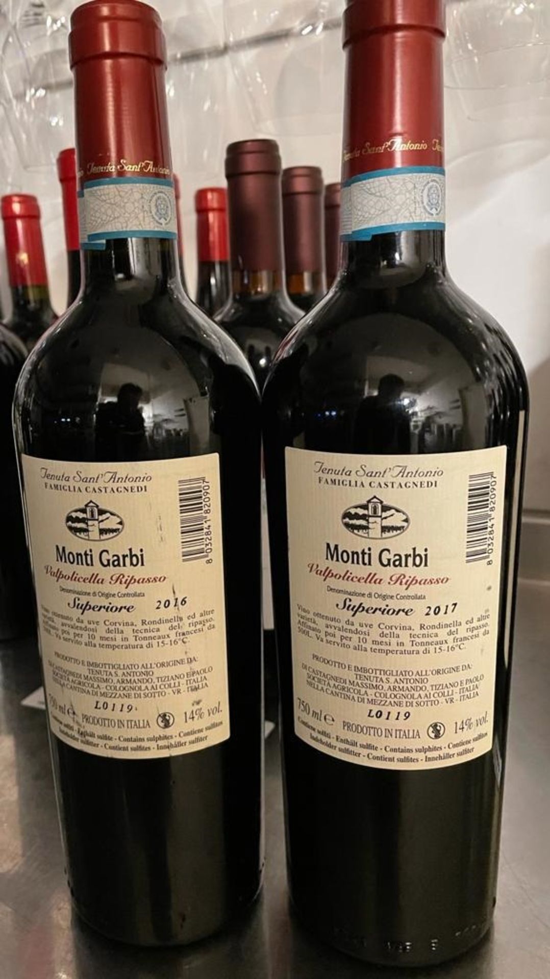 2 x Bottles Of MONTO GERBI VALPOLICELLA 2016 - New/Unopened Restaurant Stock - Ref: CAM648 - Image 2 of 4