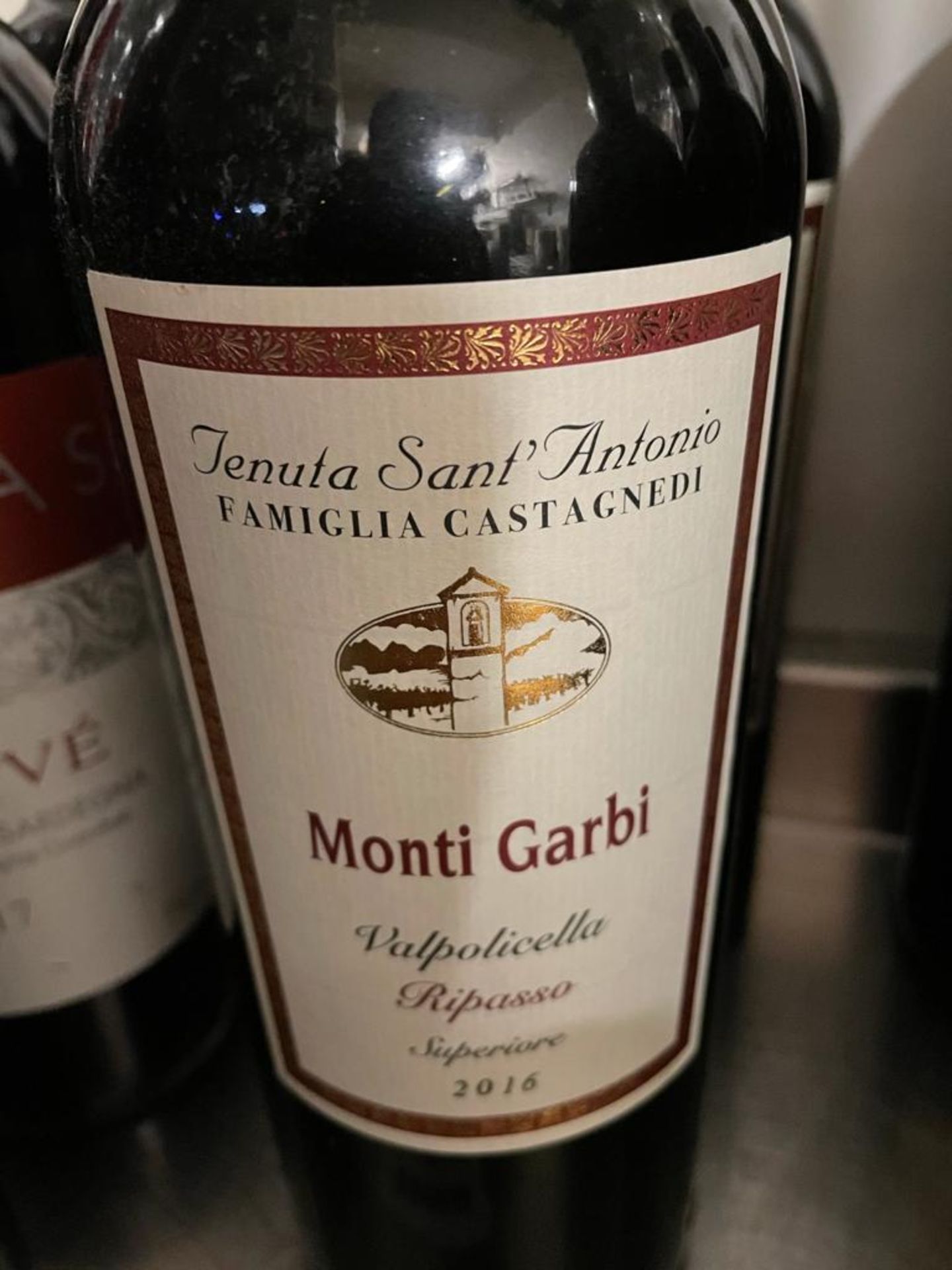 2 x Bottles Of MONTO GERBI VALPOLICELLA 2016 - New/Unopened Restaurant Stock - Ref: CAM648 - Image 3 of 4