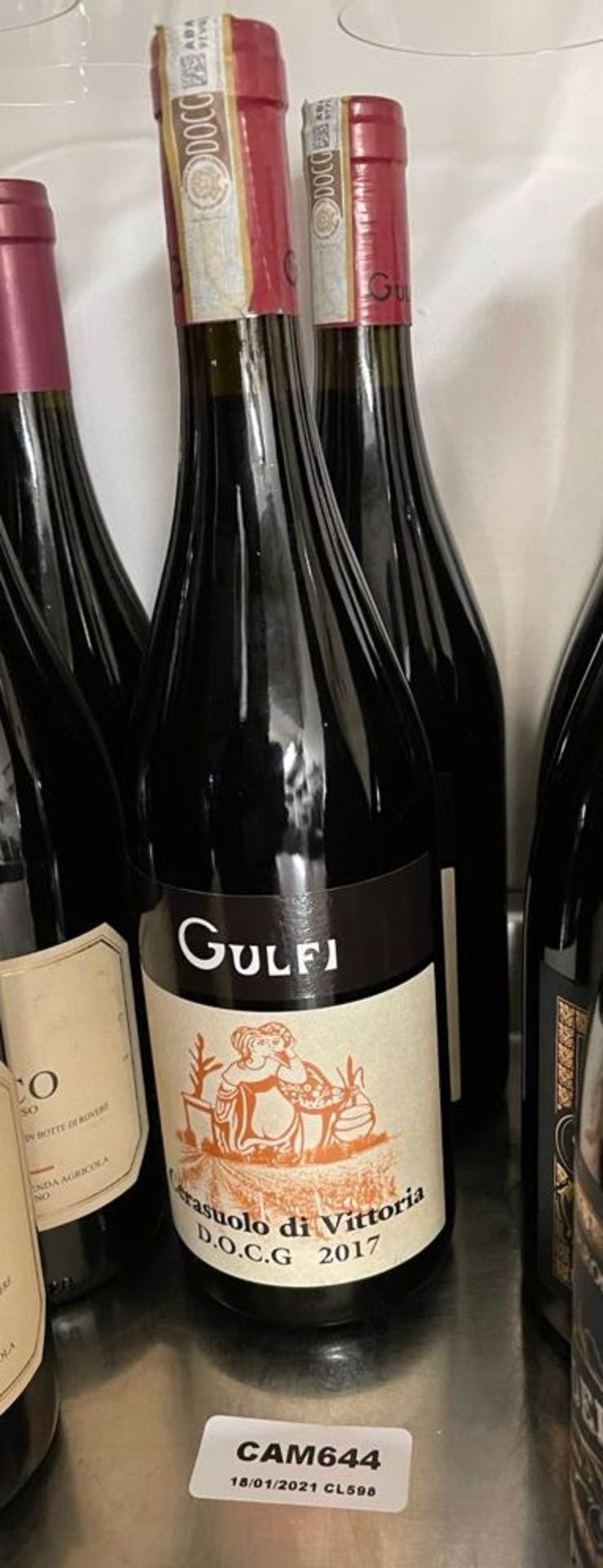 2 x Bottles Of GULFI Cerasvolo Di Vittoa 2017 75cl - New/Unopened Restaurant Stock