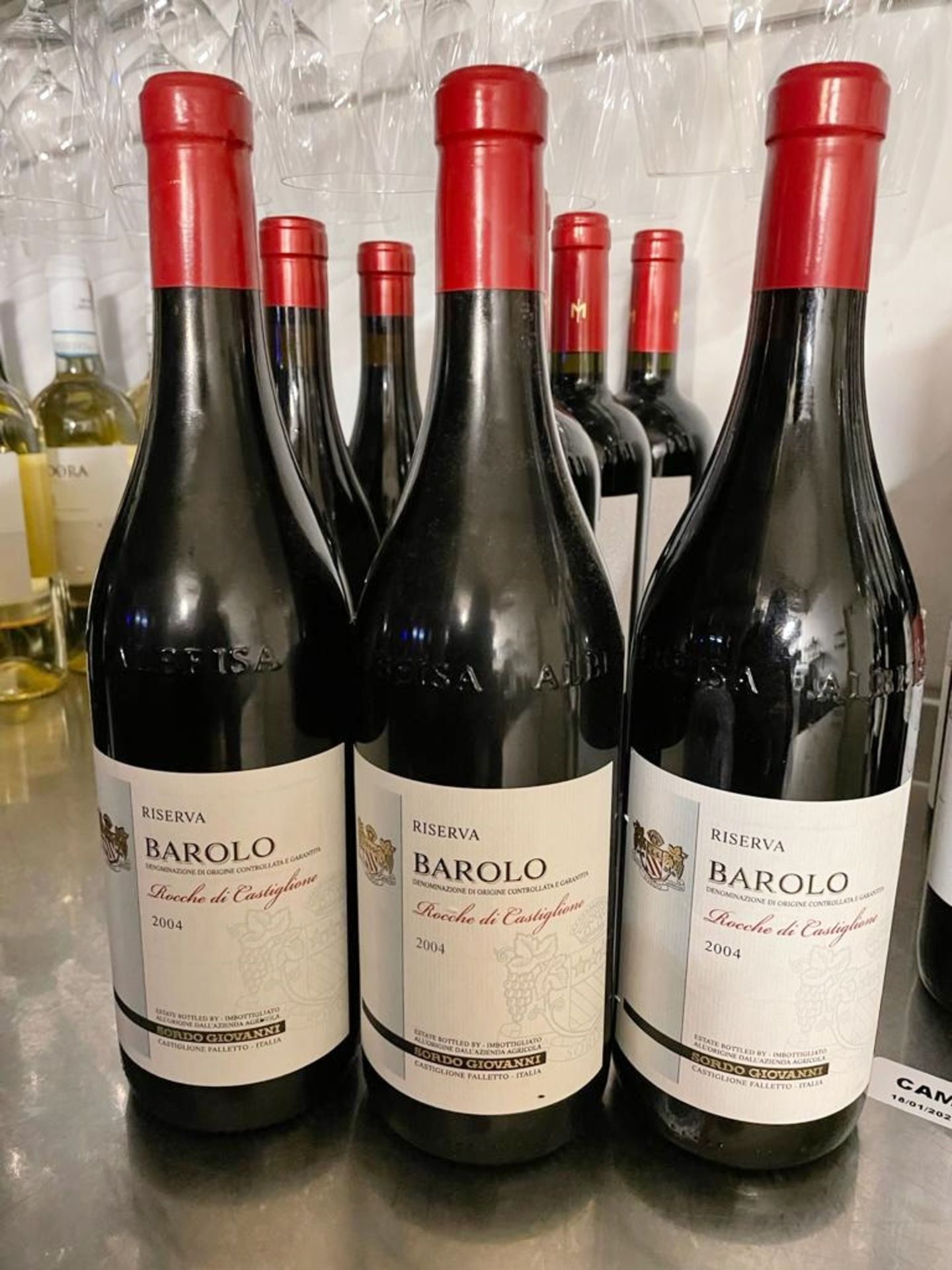 3 x Bottles Of SORDO BAROLO - 2004 - 75cl - New/Unopened Restaurant Stock - Ref: CAM650 - CL612