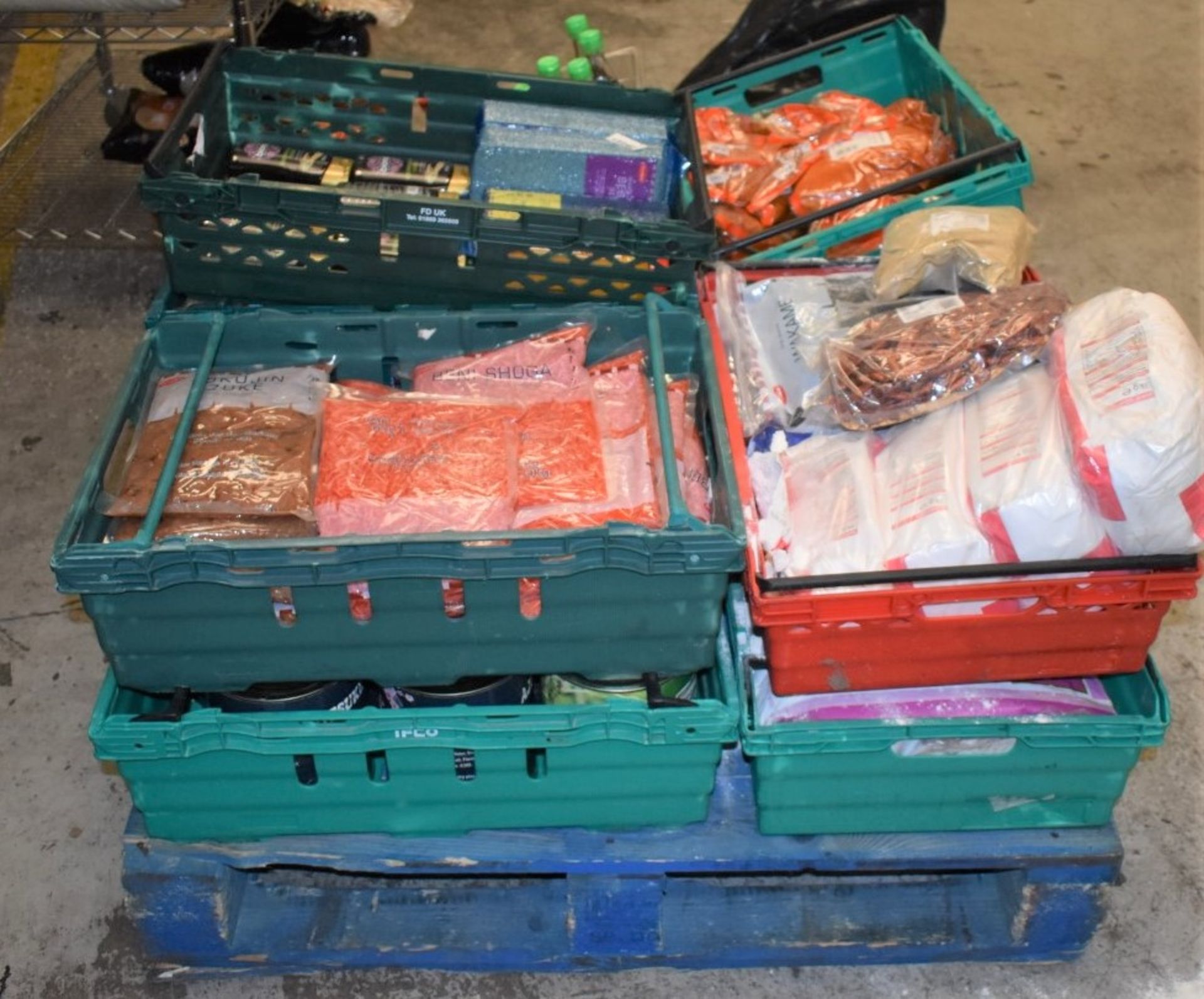 Assorted Collection of Food Items - Recently Removed From Chinese Restaurant - Contents of 11 Crates