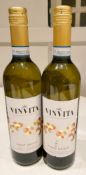 2 x Bottles Of VINVITA PINO GRIGIO - 2018 - 75cl - New/Unopened Restaurant Stock - Ref: CAM586