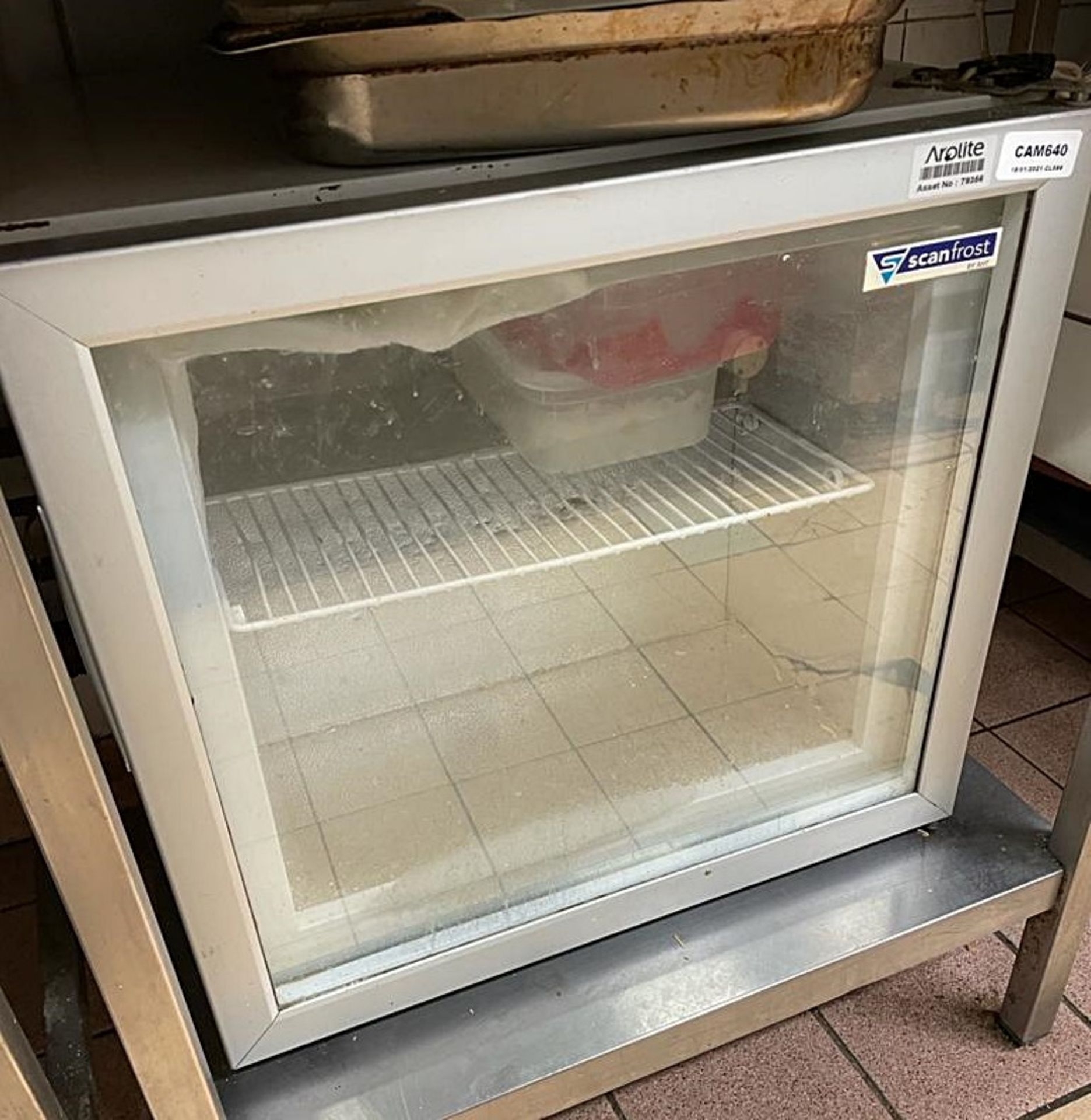1 x SCAN FROST Commercial Undercounter Freezer - Ref: CAM640 - CL612 - Location: London SW1PThis - Image 2 of 2