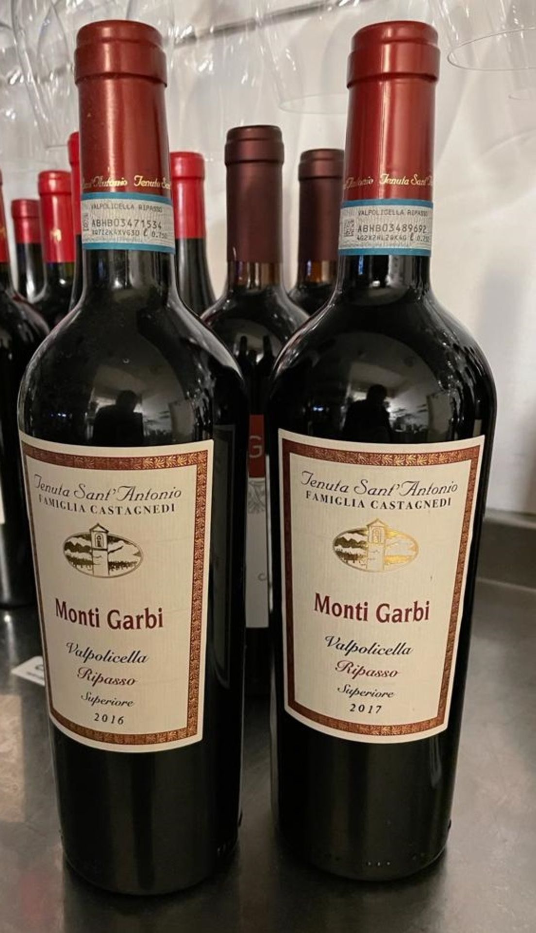 2 x Bottles Of MONTO GERBI VALPOLICELLA 2016 - New/Unopened Restaurant Stock - Ref: CAM648