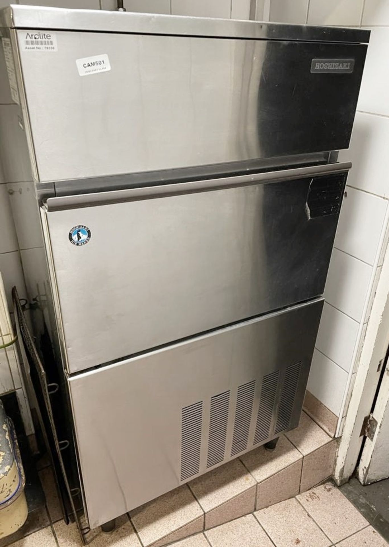 1 x HOSHIZAKI Large Capacity Ice Maker (Model: IM-130ME) - Ref: CAM501 - CL612 - Location: London