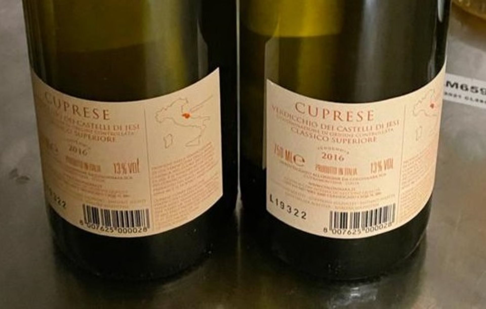 2 x Bottles Of CUPRESE COLONNARA - 2016 - 75cl - New/Unopened Restaurant Stock - Ref: CAM660 - Image 3 of 3