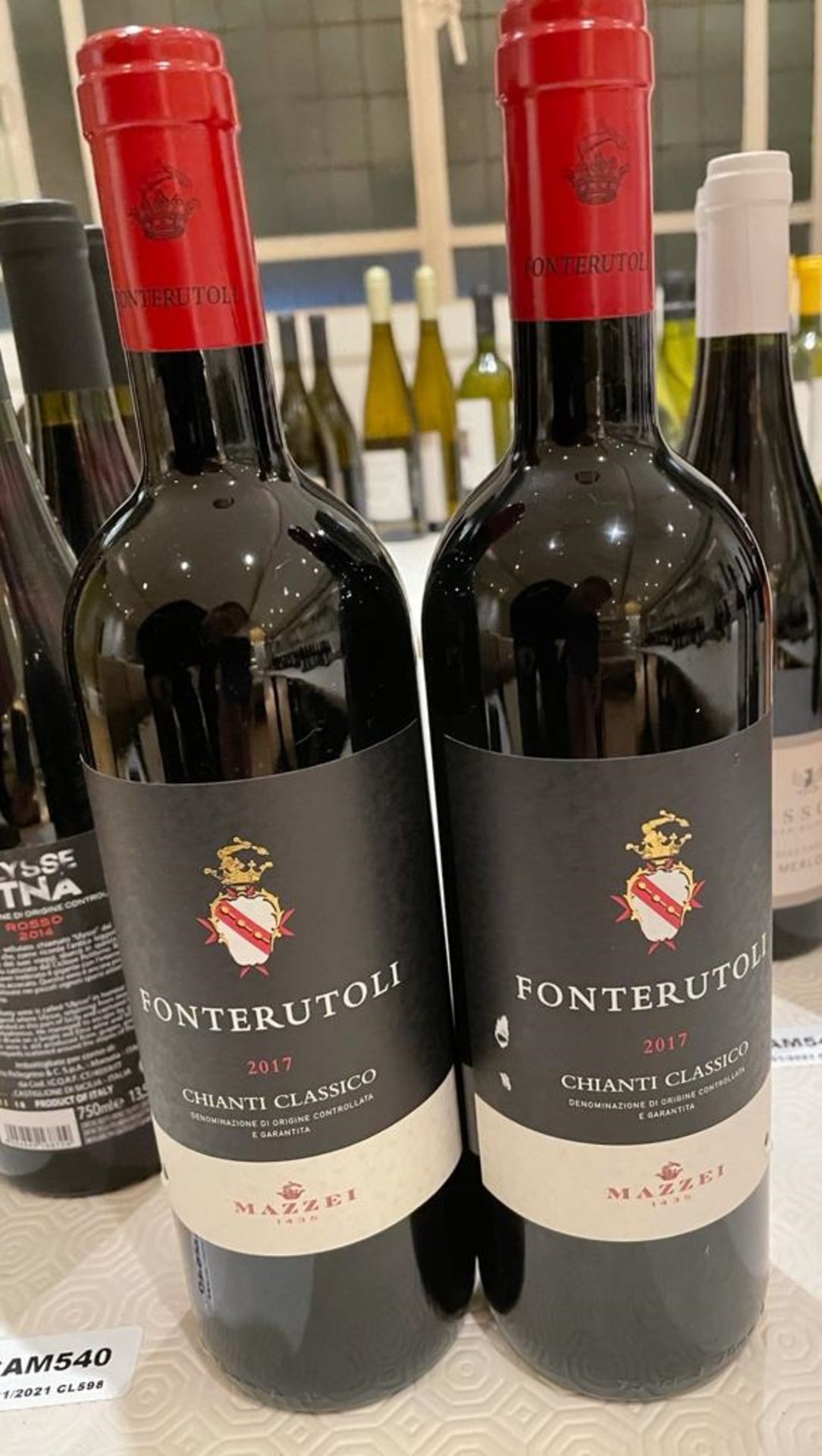 2 x Bottles Of FONTERUTOLI CHIANTI - 2017 - 75cl - New/Unopened Restaurant Stock - Ref: CAM541