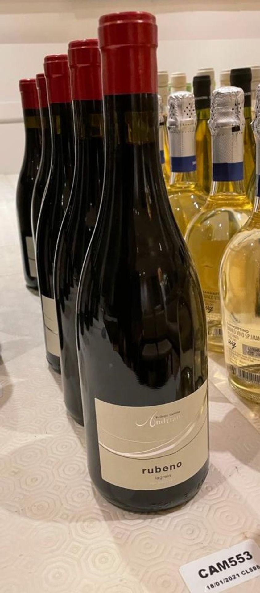 6 x Bottles Of RUBENO LAGRIEN - New/Unopened Restaurant Stock - 2019 - 0.75l - Ref: CAM553 - CL612 - Image 2 of 3